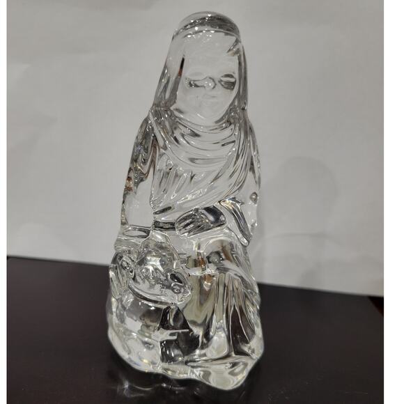 Vintage Princess House Lead Crystal Shepard‎ Figurine Nativity Replacement - Picture 1 of 10